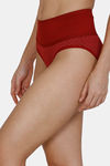 Zivame Anti-Microbial High Rise Full Coverage Tummy Tucker Hipster Panty (Pack of 2) - Multicolor — thumbnail 8